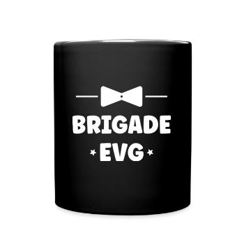 brigade evg - Mug uni - noir - Devant