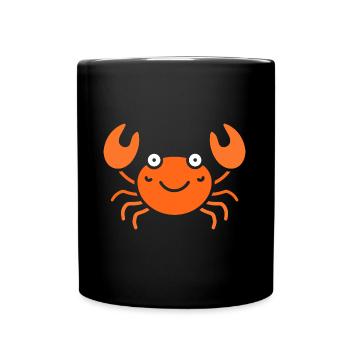 Crabe - Mug uni - noir - Devant