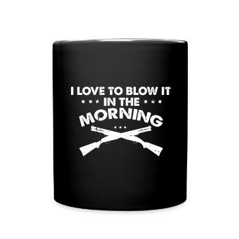 Duck Hunting Duck Hunting Hunter Duck Hunter Duck Hunter Design - Full Colour Mug - black - Front