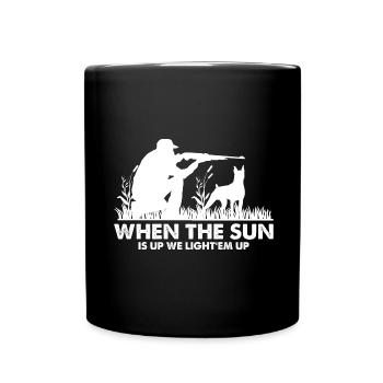 Duck Hunting Duck Hunting Hunter Duck Hunter Duck Hunter Design - Full Colour Mug - black - Front