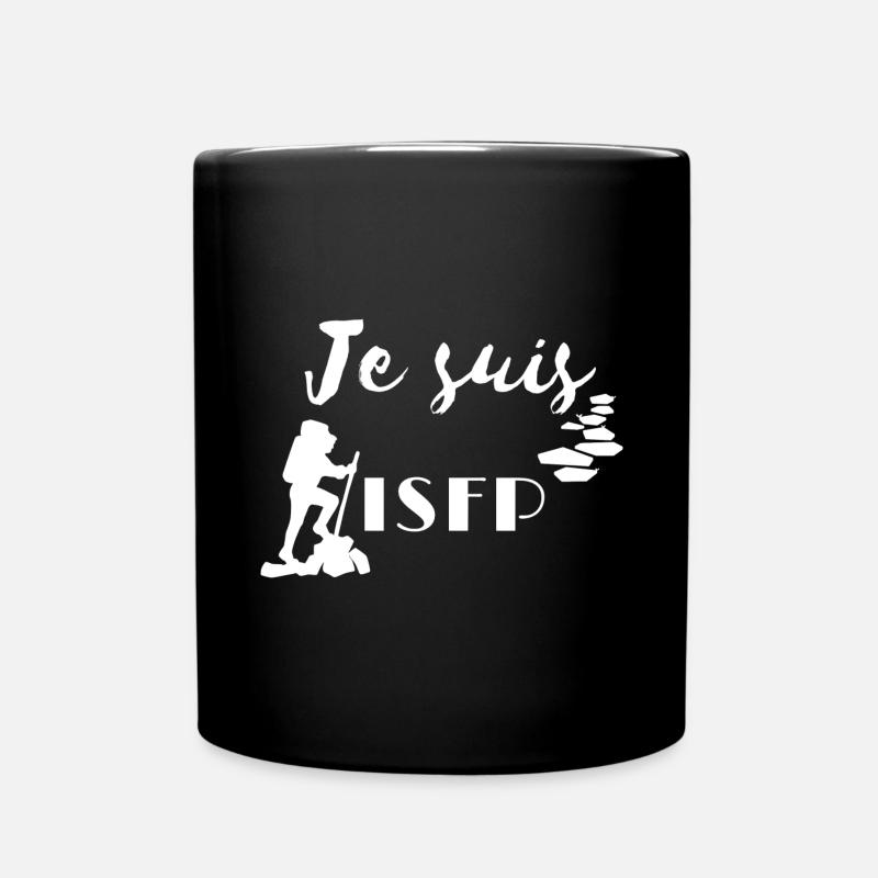 ISFP Persönlichkeit - Tasse einfarbig - Schwarz