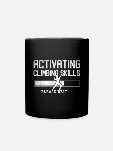 Escalade Escalade Escalade Alpinistes Boulder - Mug uni - noir