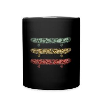 Skateboard Skater Skateboards Skateboarding - Mug uni - noir - Devant
