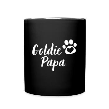 Goldie Mama Dogs Fête des mères Golden Retriever - Mug uni - noir - Devant