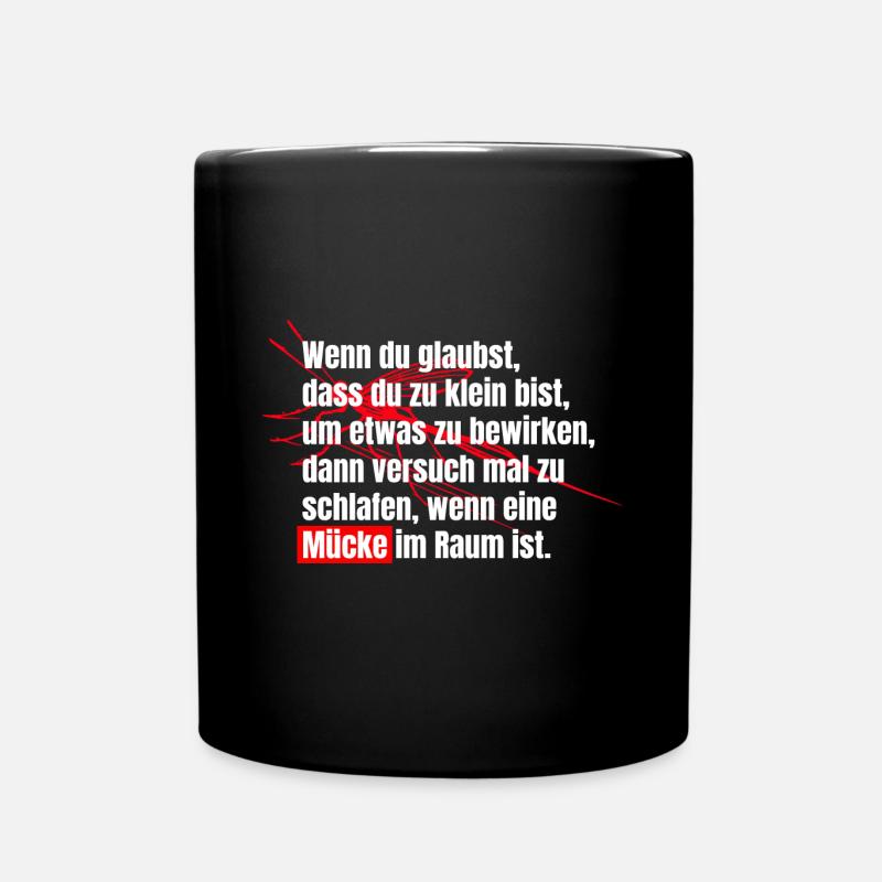Protest, Demokratie, Klima, Politik, Widerstand - Tasse einfarbig - Schwarz