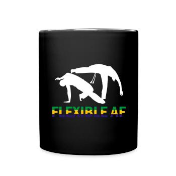 Arts martiaux brésiliens pour instruments de capoeira - Mug uni - noir - Devant