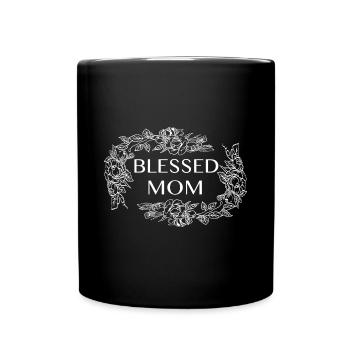 Mom Mother's Day Gift Idea - Full Colour Mug - black - Front