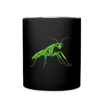 Mante religieuse - Mug uni - noir - Devant
