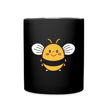 Bee - Full Colour Mug - black - Front