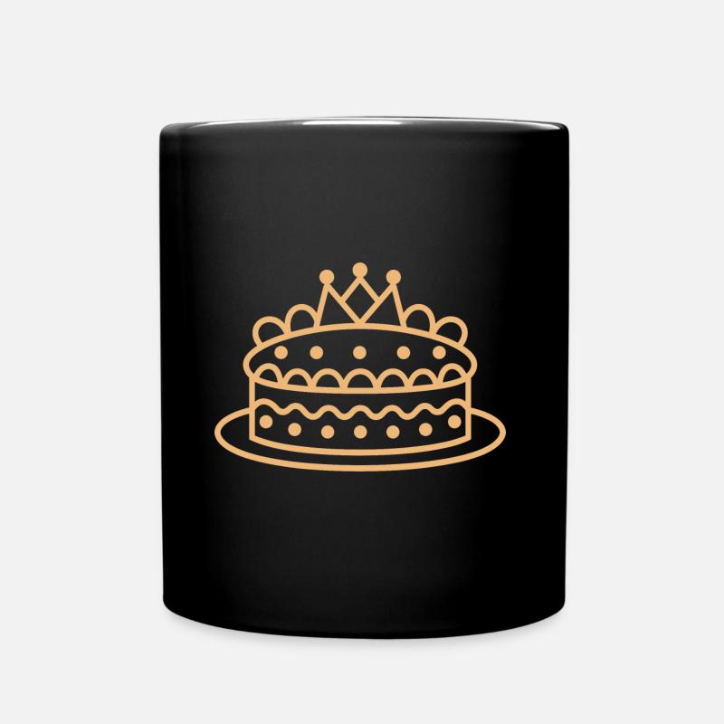 Galette - Mug uni - noir