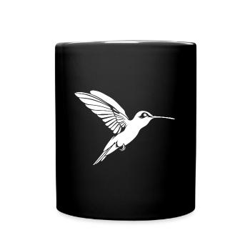 hummingbird - Full Colour Mug - black - Front