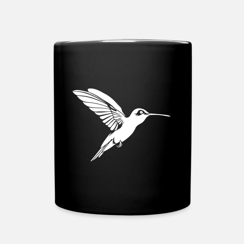 Kolibri - Tasse einfarbig - Schwarz