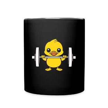 musculation - Mug uni - noir - Devant