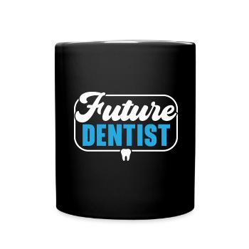 Futur dentiste chirurgien-dentiste dentiste - Mug uni - noir - Devant