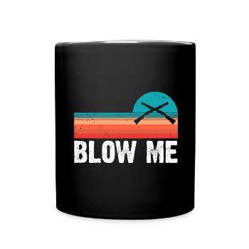 Funny Duck Hunting Design Hunters Hunting Ducks Design - Full Colour Mug - black - Front
