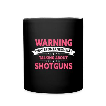Funny Duck Hunting Design Hunters Hunting Ducks Design - Full Colour Mug - black - Front