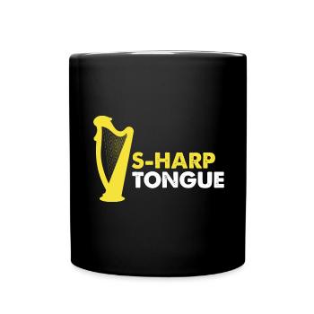 Conceptions de joueurs de harpe pour les conceptions de joueurs de harpe - Mug uni - noir - Devant