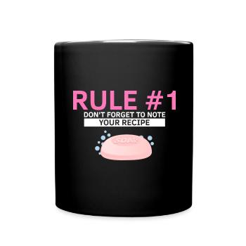 Conception de fabrication de savon pour les conceptions de fabricants de savon - Mug uni - noir - Devant