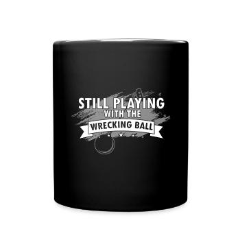 Démolition et rénovation de maisons - Mug uni - noir - Devant