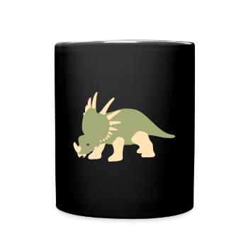Fukuisaurus Dinosaure Dino Enfants T-Shirt Drôle - Mug uni - noir - Devant