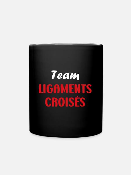 Foot ligaments croisés - Mug uni - noir