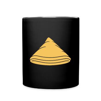 Crêpes Bretagne humour crêpe - Mug uni - noir - Devant