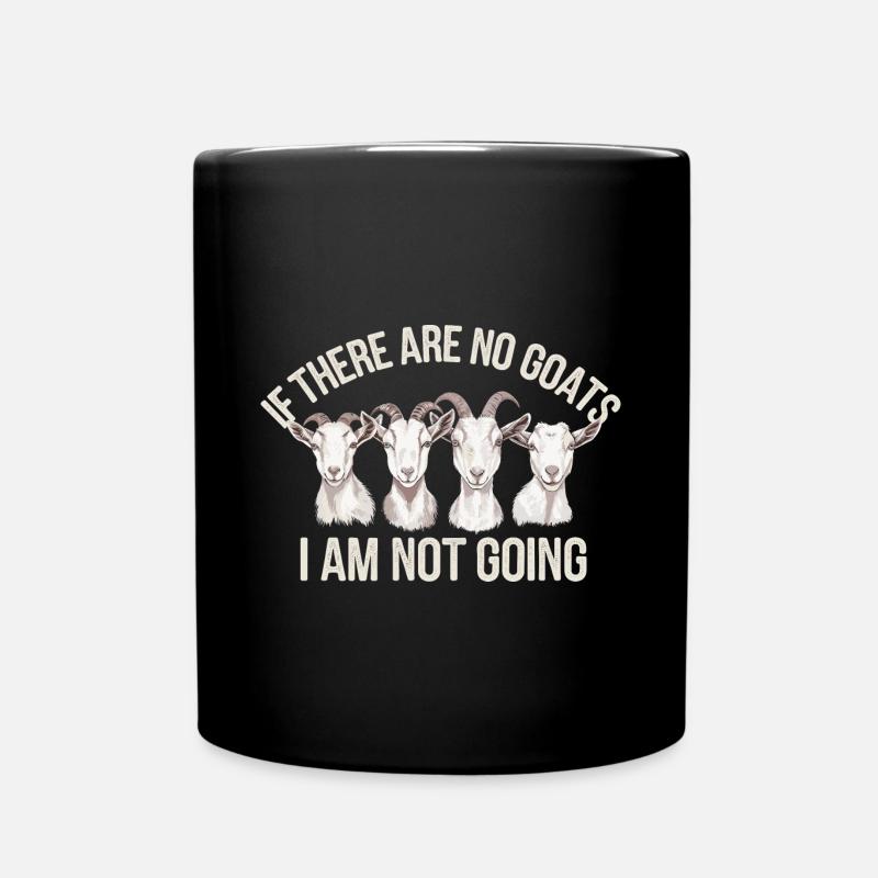 Chèvre - Mug uni - noir