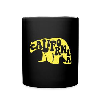 Ours de Californie États-Unis État d’Amérique Californie - Mug uni - noir - Devant