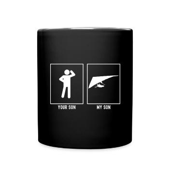 Votre fils - Mon fils - Fun Sky Gliding - Mug uni - noir - Devant