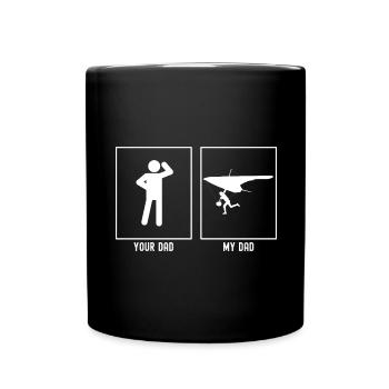 Your Father - My Father - Gliding Start - Full Colour Mug - black - Front