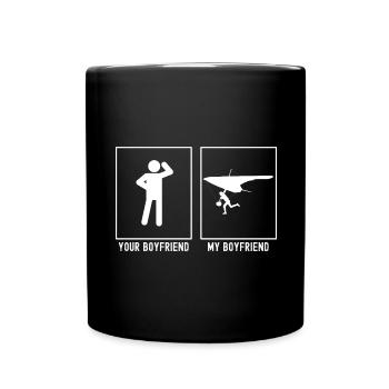 Votre ami - Mon ami - Sky Gliding Start - Mug uni - noir - Devant