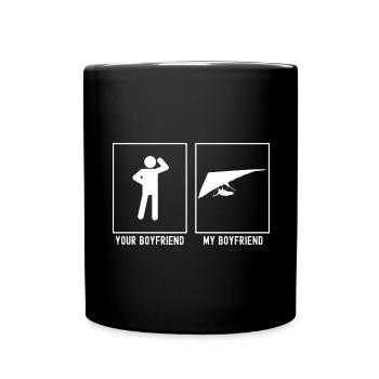 Votre ami - Mon ami - Sky glide vector - Mug uni - noir - Devant