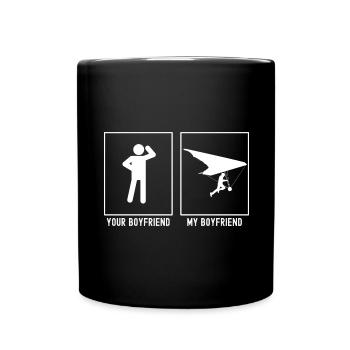 Your Friend - My Friend - Gliding Activity - Full Colour Mug - black - Front