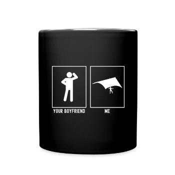 Ton ami - Moi - Sky Gliding Hanging - Mug uni - noir - Devant