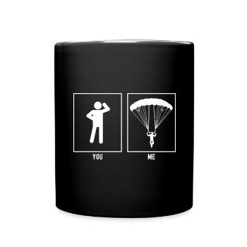 Vous - Moi - Parapente Hobby - Mug uni - noir - Devant