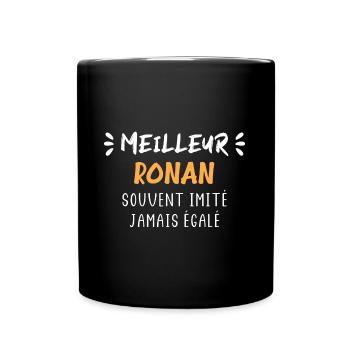 Souvent imité meilleur RONAN - Mug uni - noir - Devant