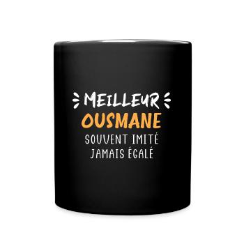Souvent imité meilleur OUSMANE - Mug uni - noir - Devant