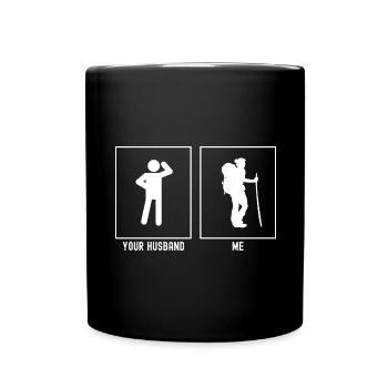 Votre mari - I - Femme errante - Mug uni - noir - Devant