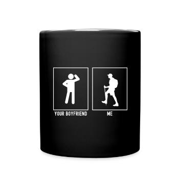 Votre ami - Moi - Wandering Wanderer Links - Mug uni - noir - Devant