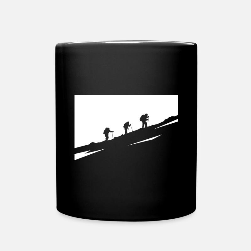 Hiking - (8) - Full Colour Mug - black