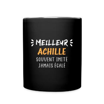 Souvent imité jamais égalé meilleur ACHILLE - Mug uni - noir - Devant
