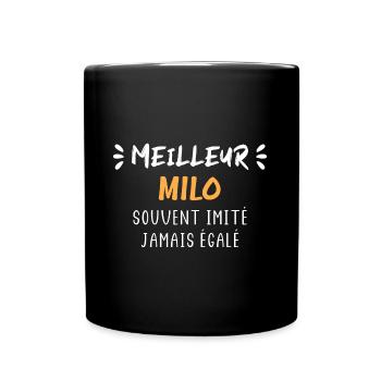 Souvent imité jamais égalé meilleur milo - Mug uni - noir - Devant