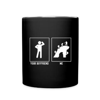 Your Friend - Me - Climbing Activities - Full Colour Mug - black - Front