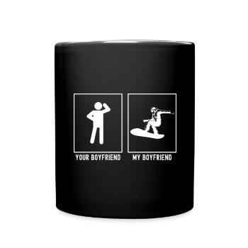 Your Friend - My Friend - Professional Snowbo - Full Colour Mug - black - Front