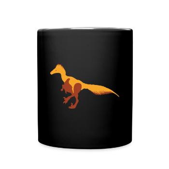 Fukuisaurus Dinosaure Dino Enfants T-Shirt Drôle - Mug uni - noir - Devant