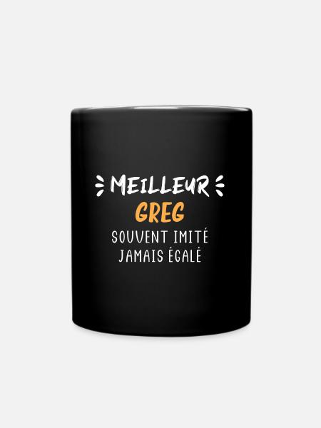 Meilleur GREG - Mug uni - noir