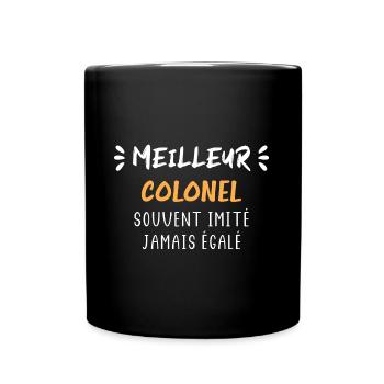 Meilleur colonel souvent imité jamais égalé - Mug uni - noir - Devant