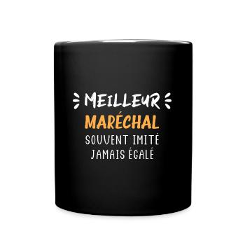 Meilleur maréchal souvent imité jamais égalé - Mug uni - noir - Devant