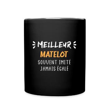Meilleur matelot souvent imité jamais égalé - Mug uni - noir - Devant