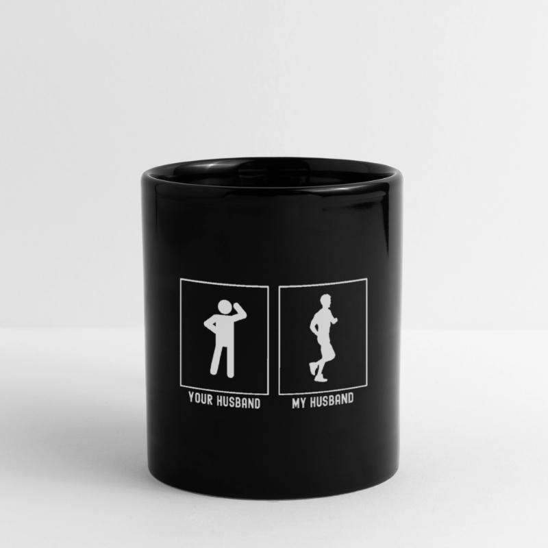 Ihr Ehemann - Mein Ehemann - Laufender Jogger Tasse einfarbig